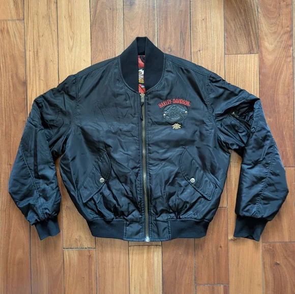 Harley-Davidson H.O.G. Vintage Bomber Jacket (XL)